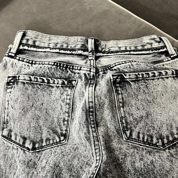 Kancan 5/26 acid wash jogger jeans 5 pockets zipperfly 100% cotton - Picture 7 of 12